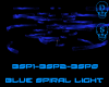 blue spiral light