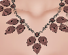 A| Leafy necklace