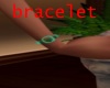 green boa bracelet