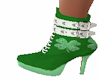 Irish clover ankle boots