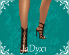 Laced Ankle Shoe - brown