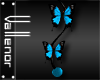 -V- Butterfly Earrings B