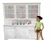 cherries china hutch