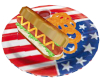 4th Of July Hot Dog