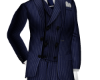 Navy Pinstriped  suit