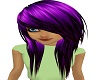 F Black & Purple Hair