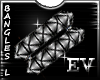 EV Steel PyramD L Bangle