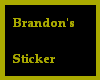 Brandon's Sticker