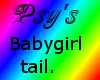 Psys [B] Babygirl tail.