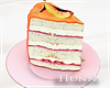 H. Peach Cake Slice
