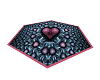 Heart Polygon Carpet