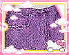 Purple wide leg jeans