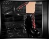(D)Red Bow Boots