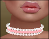Pink Pearls Choker