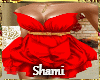 RED GLOBE MINIDRESS S