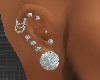 *Diamond Pierced Earring