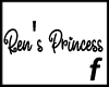 Ren's Princess Headsign