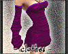 clothes - purple dress