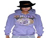 STEM Ramones Purp Hoody