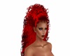 Peinado rojo fuego Miel