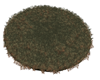 two tone round rug