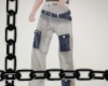 cargo white pants-000