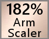 182% Arm Scaler F A
