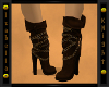 (QK) Hessee Brown boots
