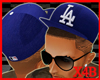 x4b LA baseball hat
