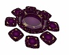 low table purple