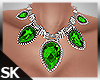 SK| Emerald Necklace