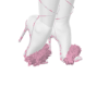 Pink Cow Heels | JAE