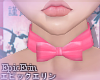[E]*Cute Pink Bow Tie*