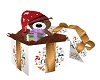 Christmas teddy box