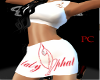White & Red BabyPhat