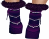 D;Winter Boots purple