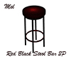 Red Black Stool 2P MF