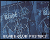 ::s Blade club posters
