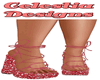 Pink Floral Sandals