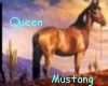 Queen Mustang Sticker