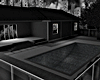 Backyard Pool Night