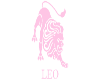 Leo Headsign Pink