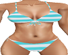 Aqua Stripe Bikini