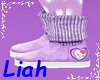 Lilac Hearts Boots