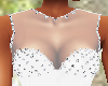 White Sequins Dress