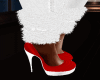 BOOTS WHITE/RED