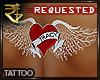 [R] Tracy Heart Tattoo