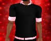 Male Pink/Blk Tee