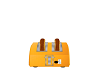 Yellow toaster