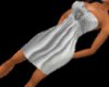 (D)White Pearl Dress